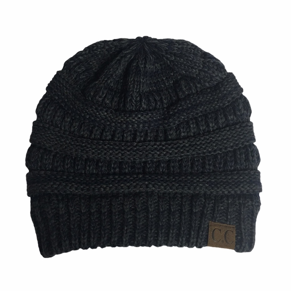 C.C Knit Beanie Navy Blue
